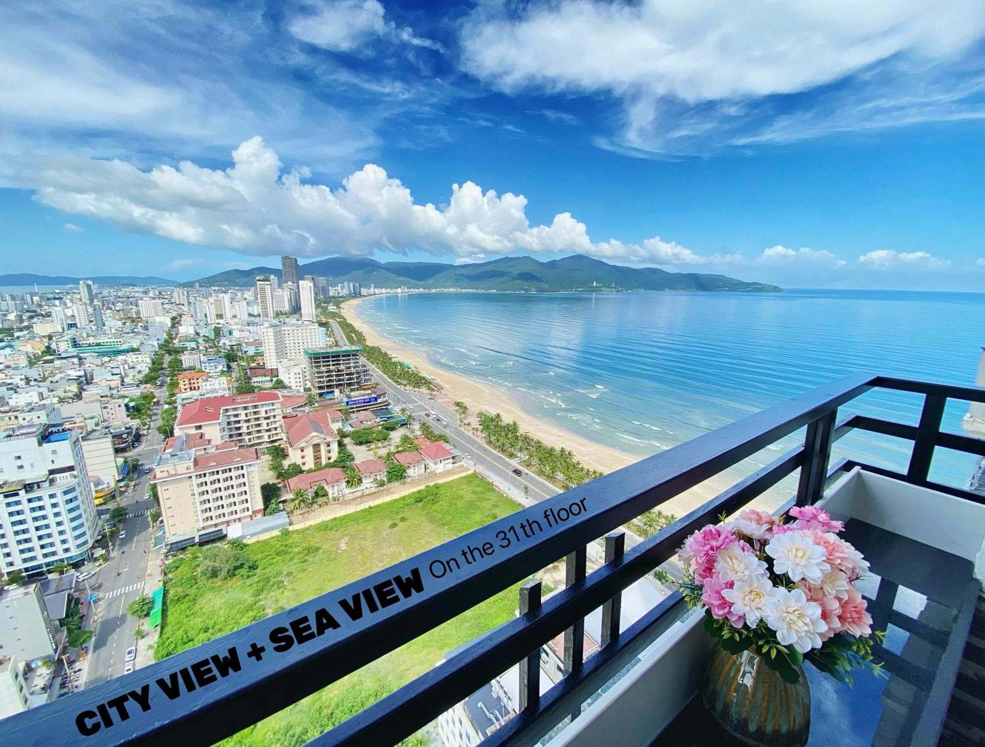 Blue Ocean Apartment At My Khe Дананг Екстериор снимка